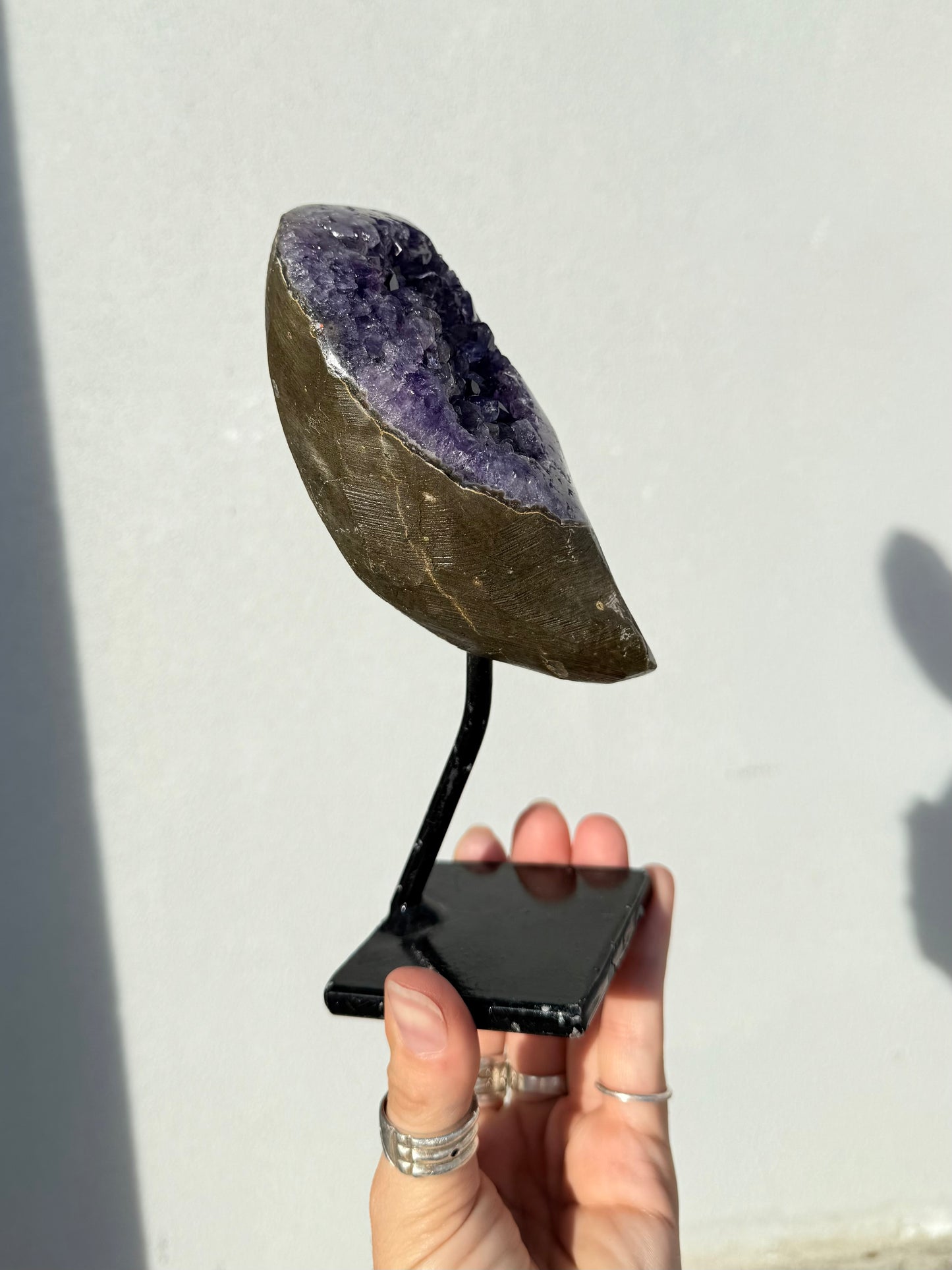Amethyst On Stand ( Uruguayan )