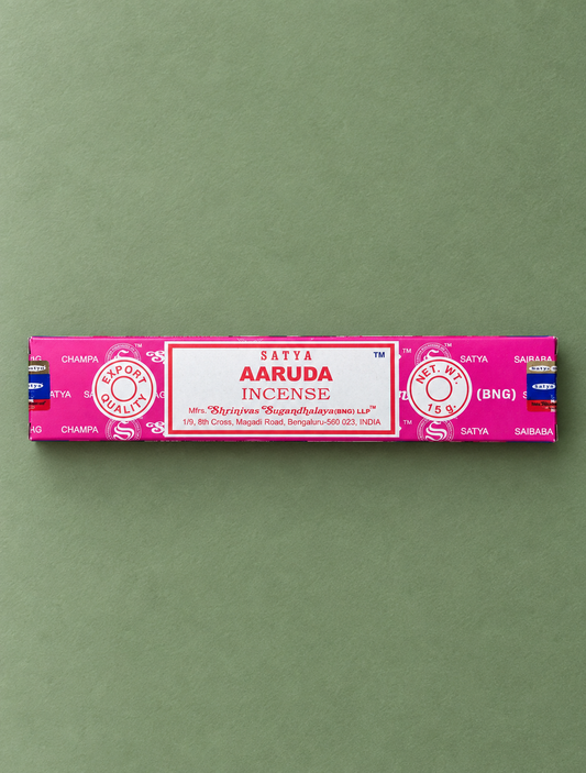 Satya Aaruda Incense / Incienso Satya Aaruda (Ruda)