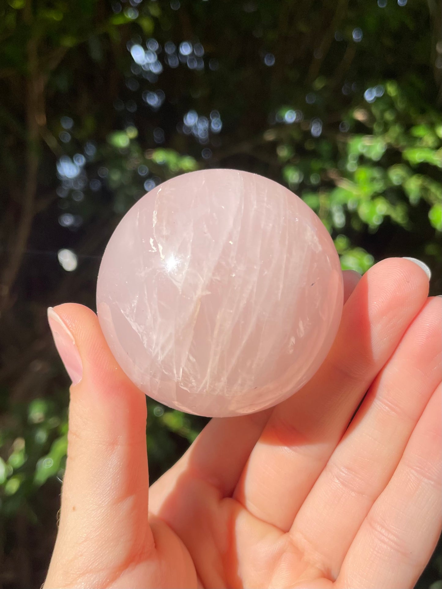 Rose Quartz Sphere