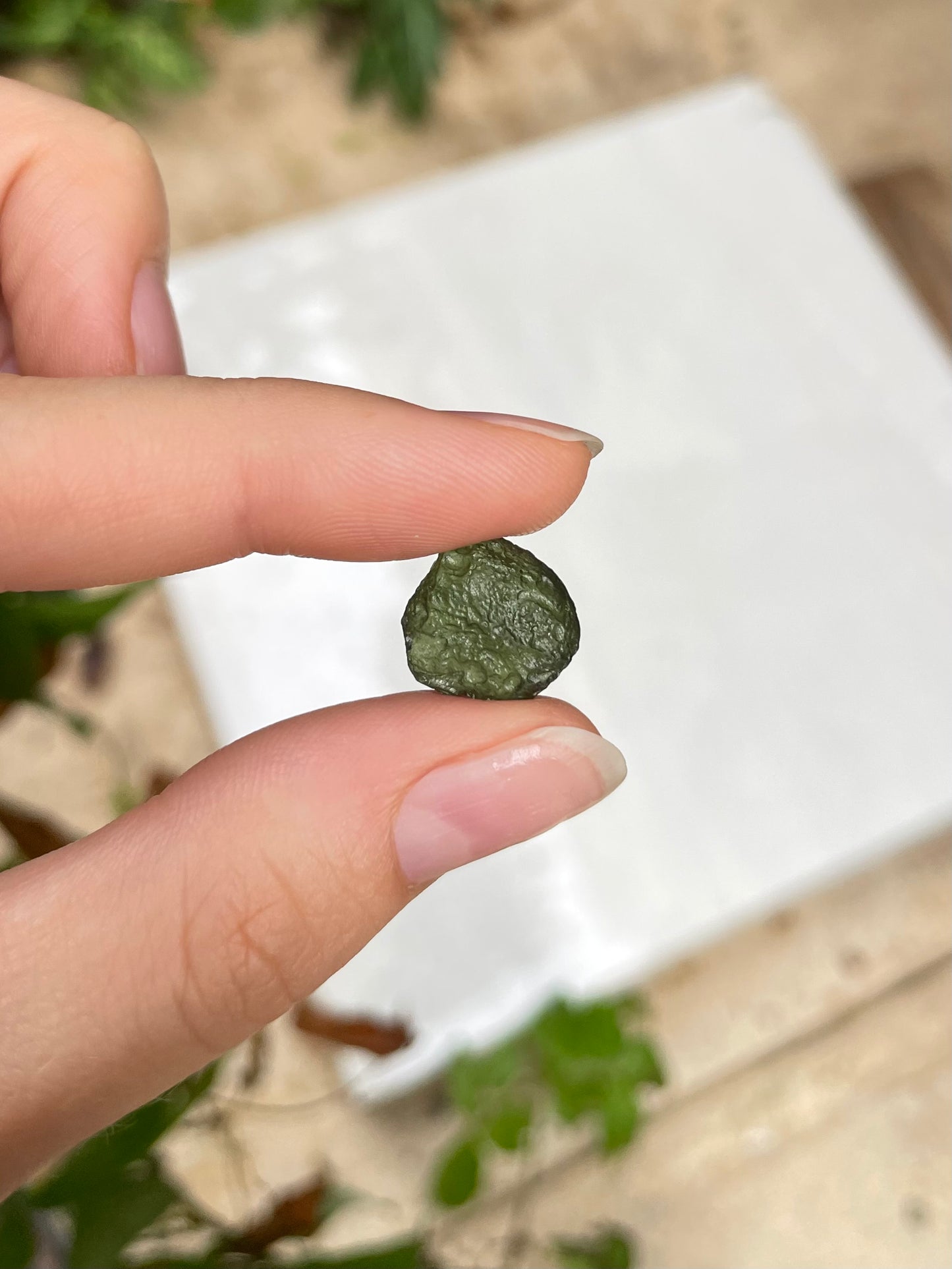 Raw Moldavite