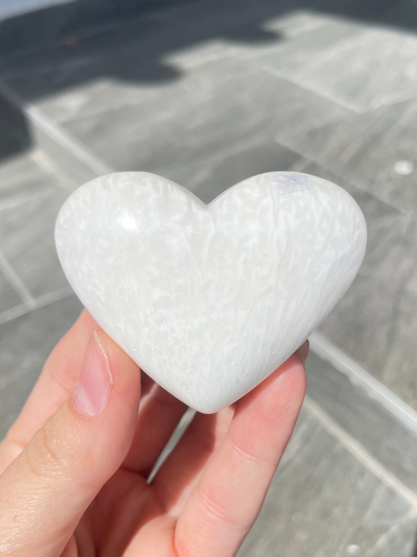 Scolecite Heart