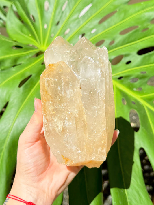 Natural Smoky Citrine Twin Formation