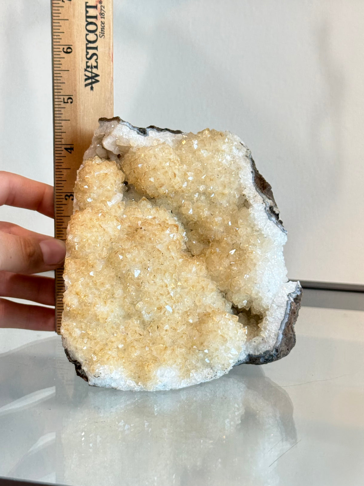 Treated Citrine Cluster / Cluster de Citrino Tratado