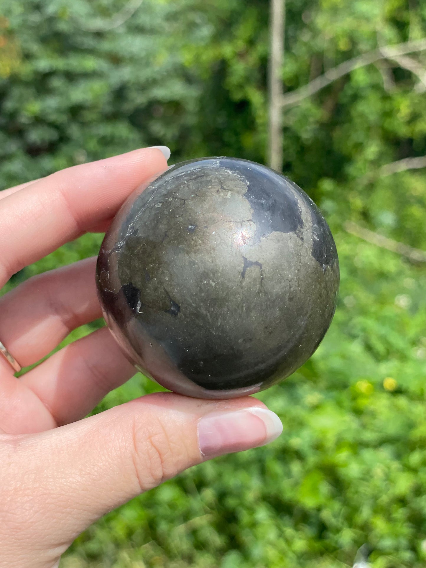 Pyrite sphere