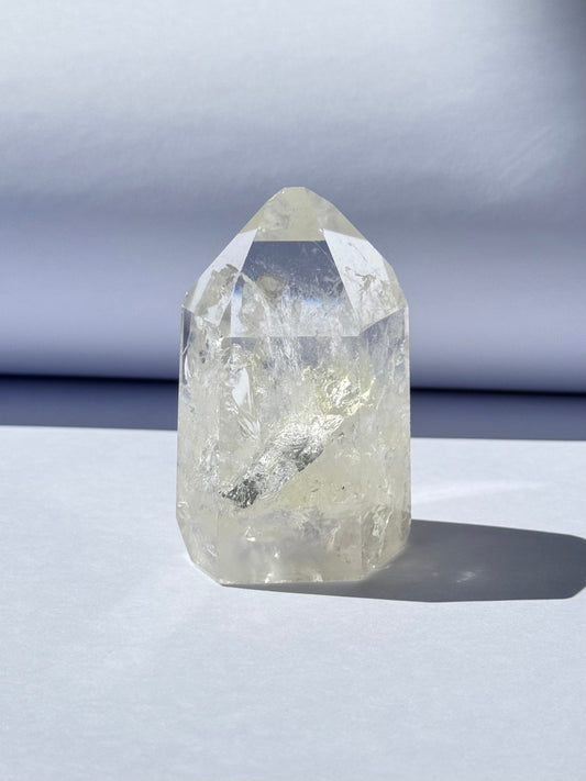 Shamanic Clear Quartz Point | Punta de Cuarzo Cristal Chamánico