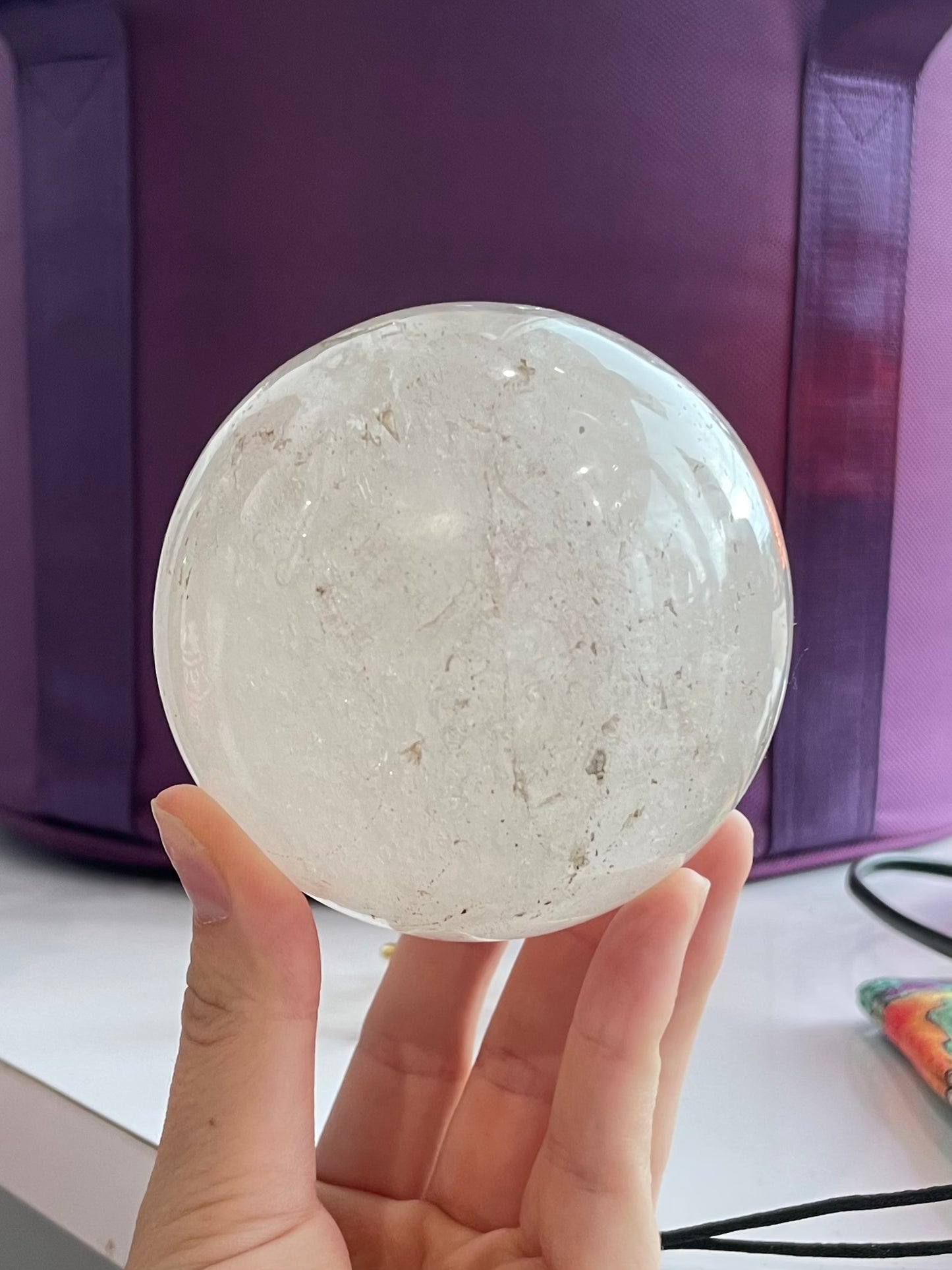 Clear Quartz Sphere