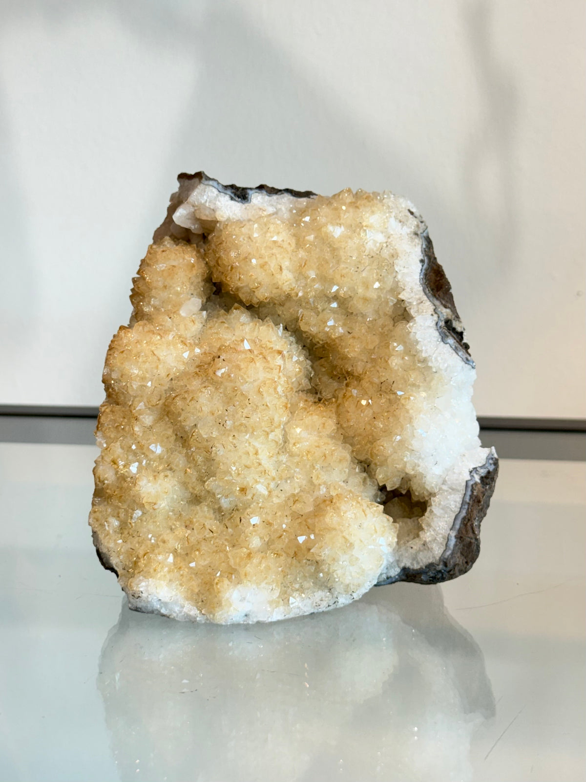 Treated Citrine Cluster / Cluster de Citrino Tratado