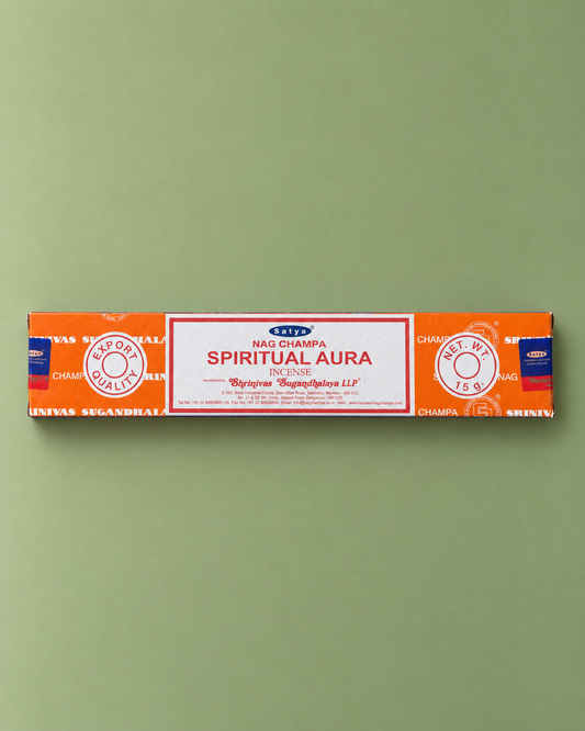 Satya Spiritual Aura Incense / Incienso Satya Spiritual Aura