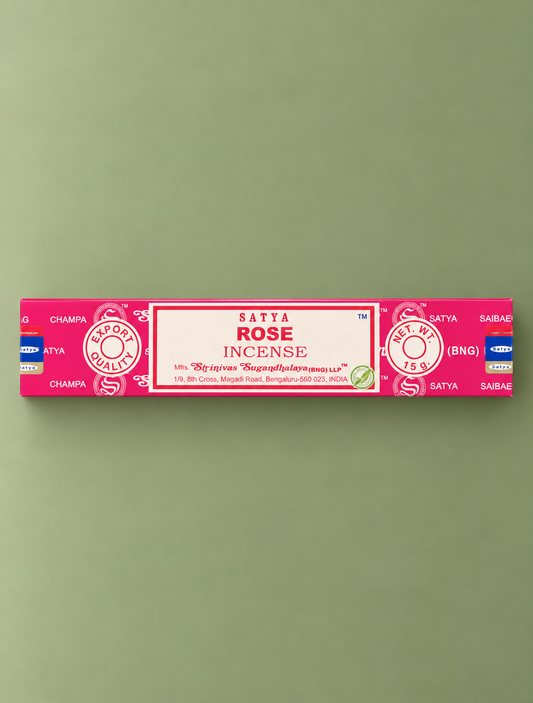 Satya Rose Incense / Incienso Satya Rose