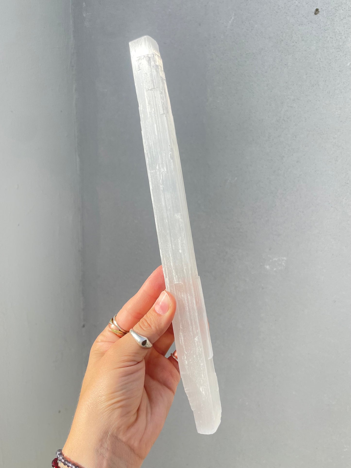 Selenite Wand