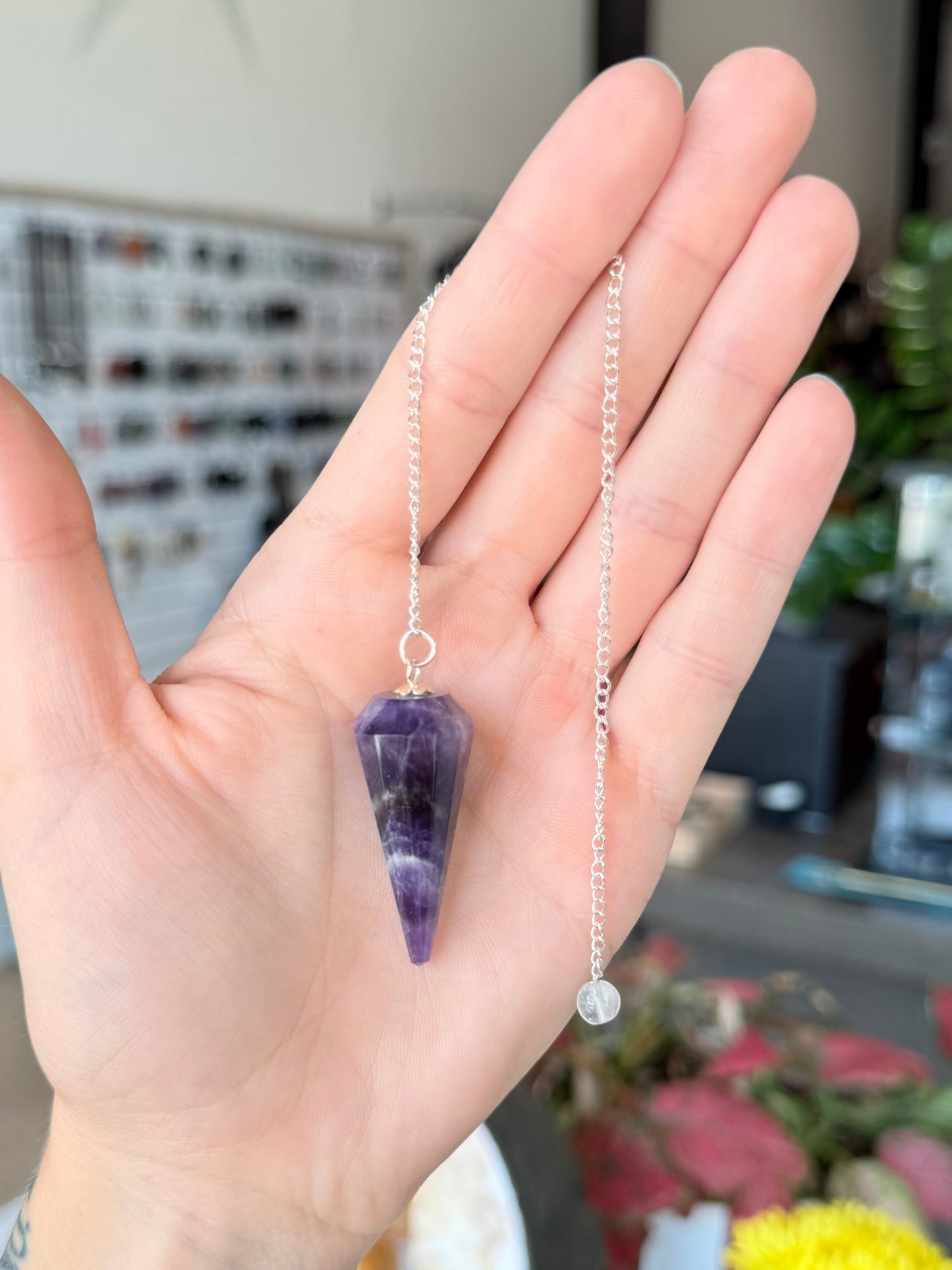Amethyst Quartz Pendulum | Pendulo Cuarzo Amatista