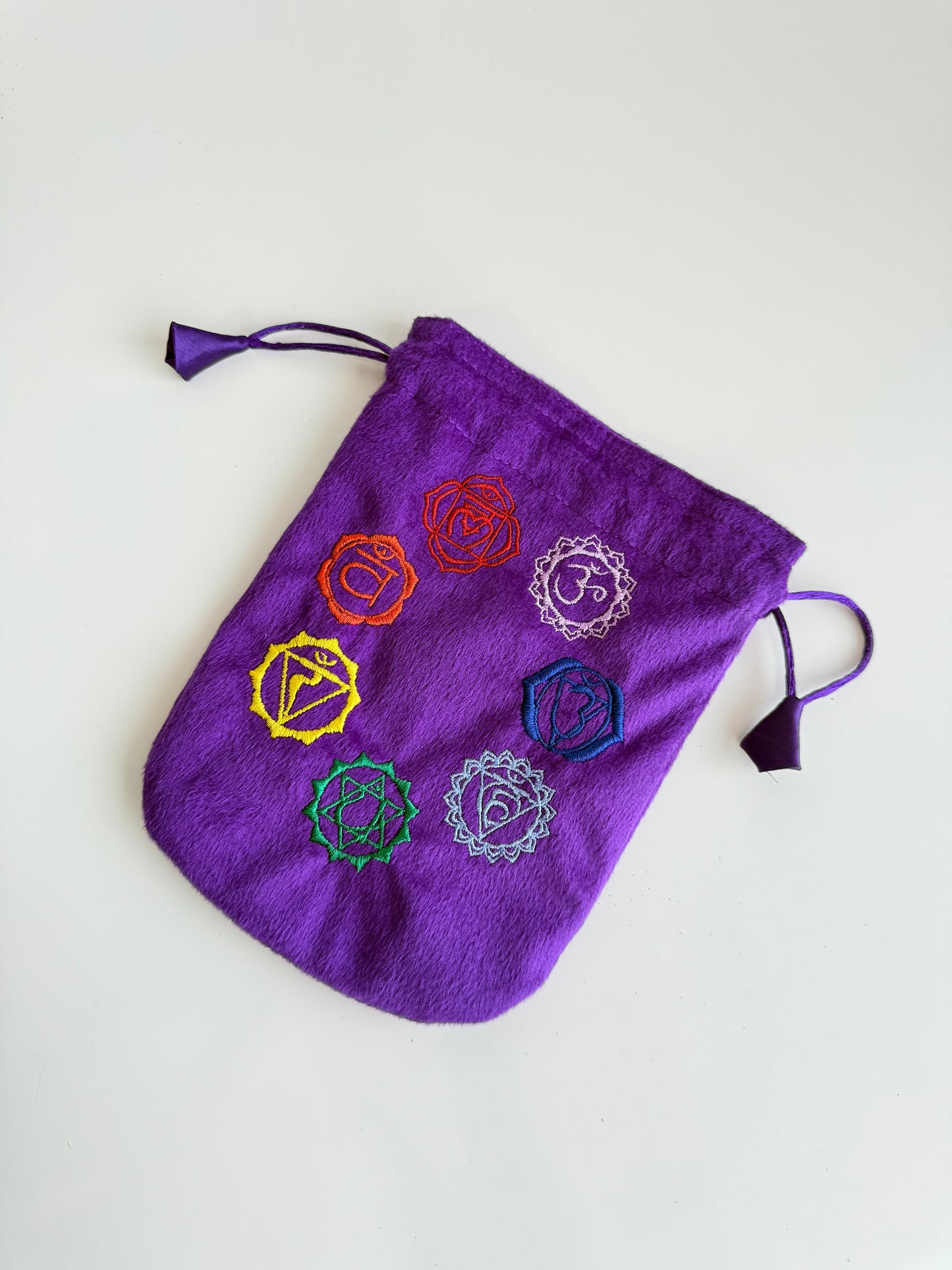 Chakra Purple Pouch