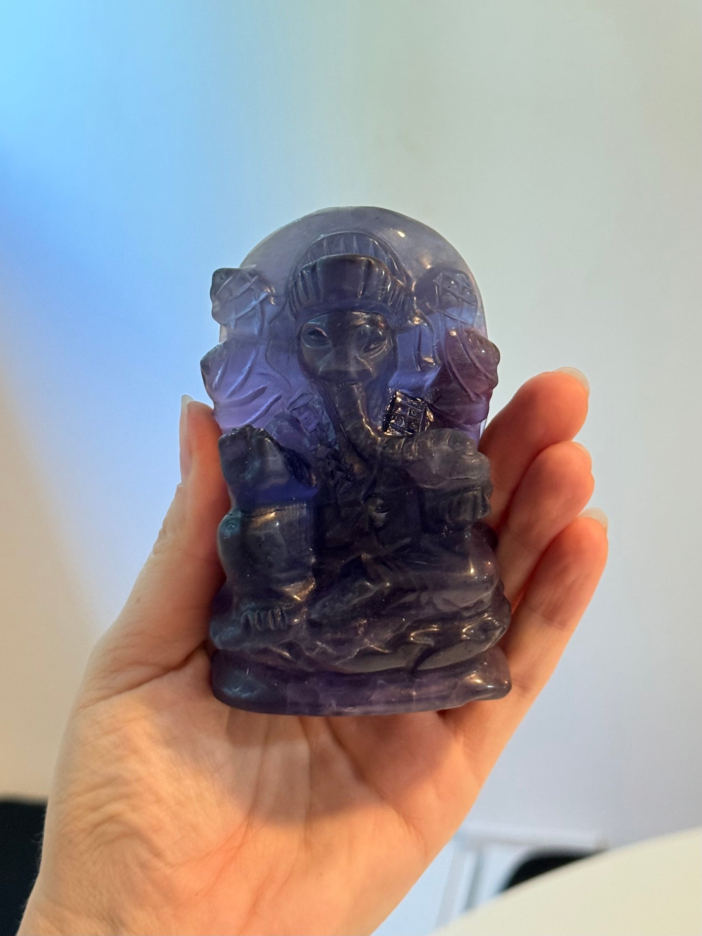 Fluorite Ganesha