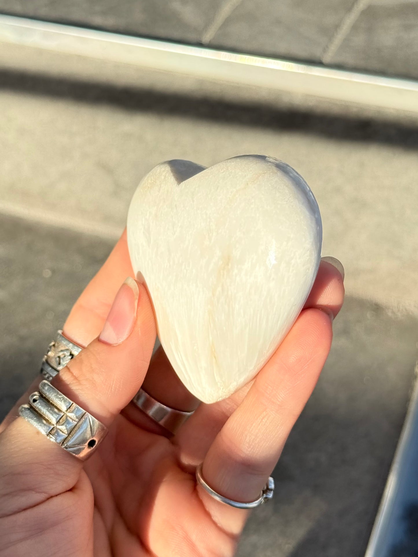 Scolecite Heart