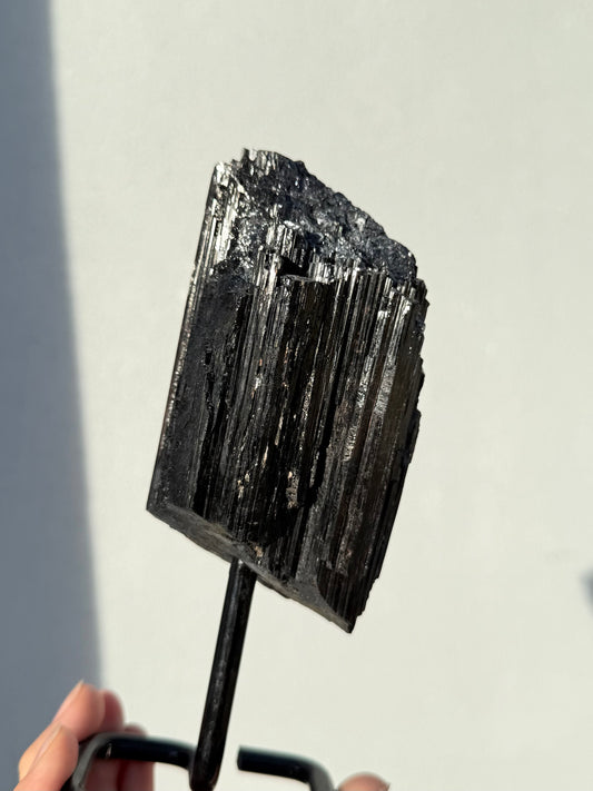 Black Tourmaline On Stand ( Brazil )