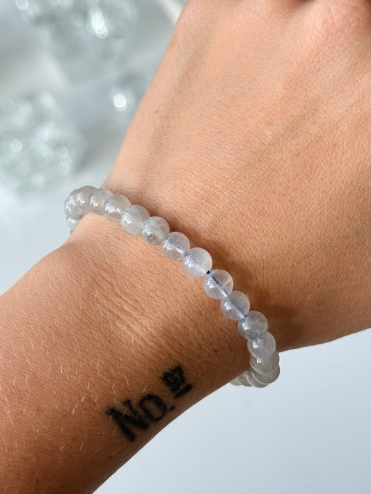 Labradorite 6mm Bracelet / Pulsera de Labradorita 6mm
