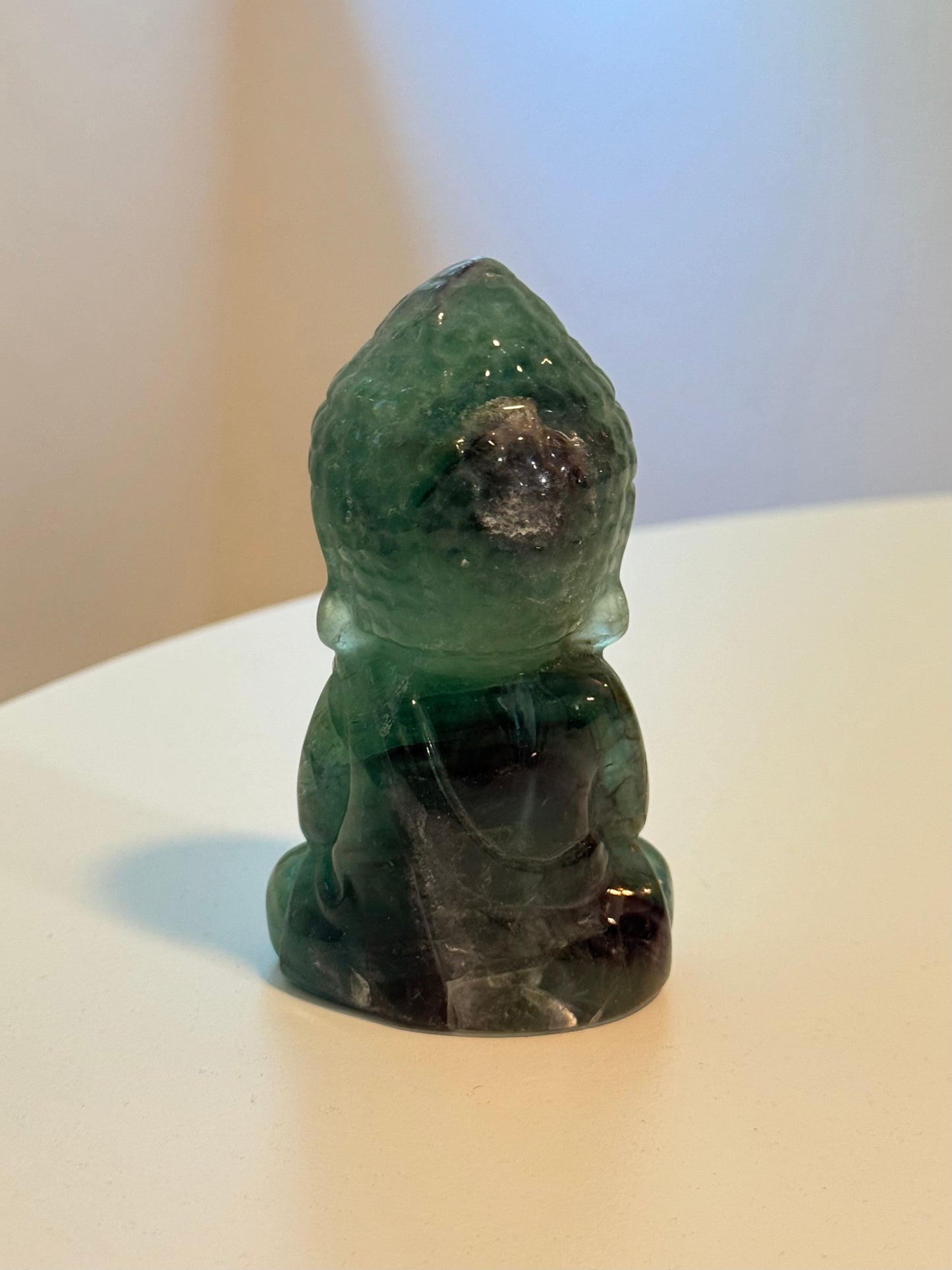 Fluorite Buddha