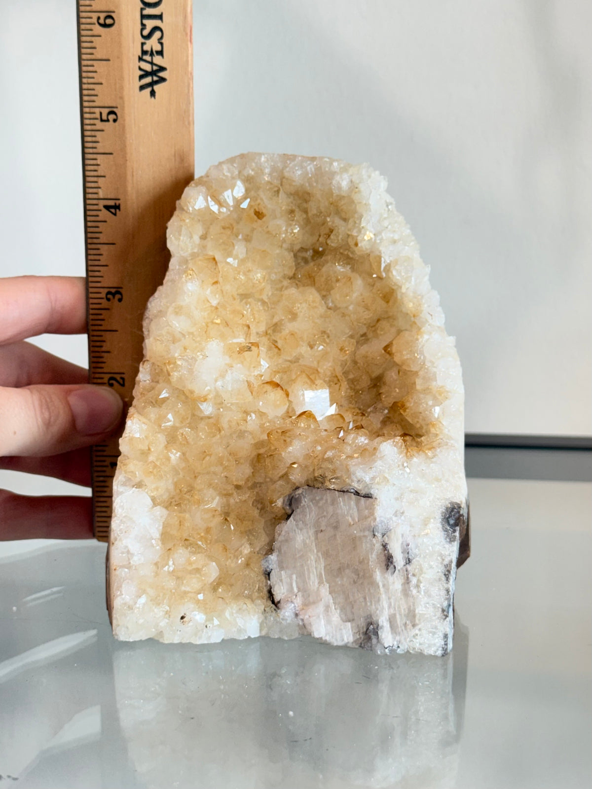 Treated Citrine Cluster / Cluster de Citrino Tratado
