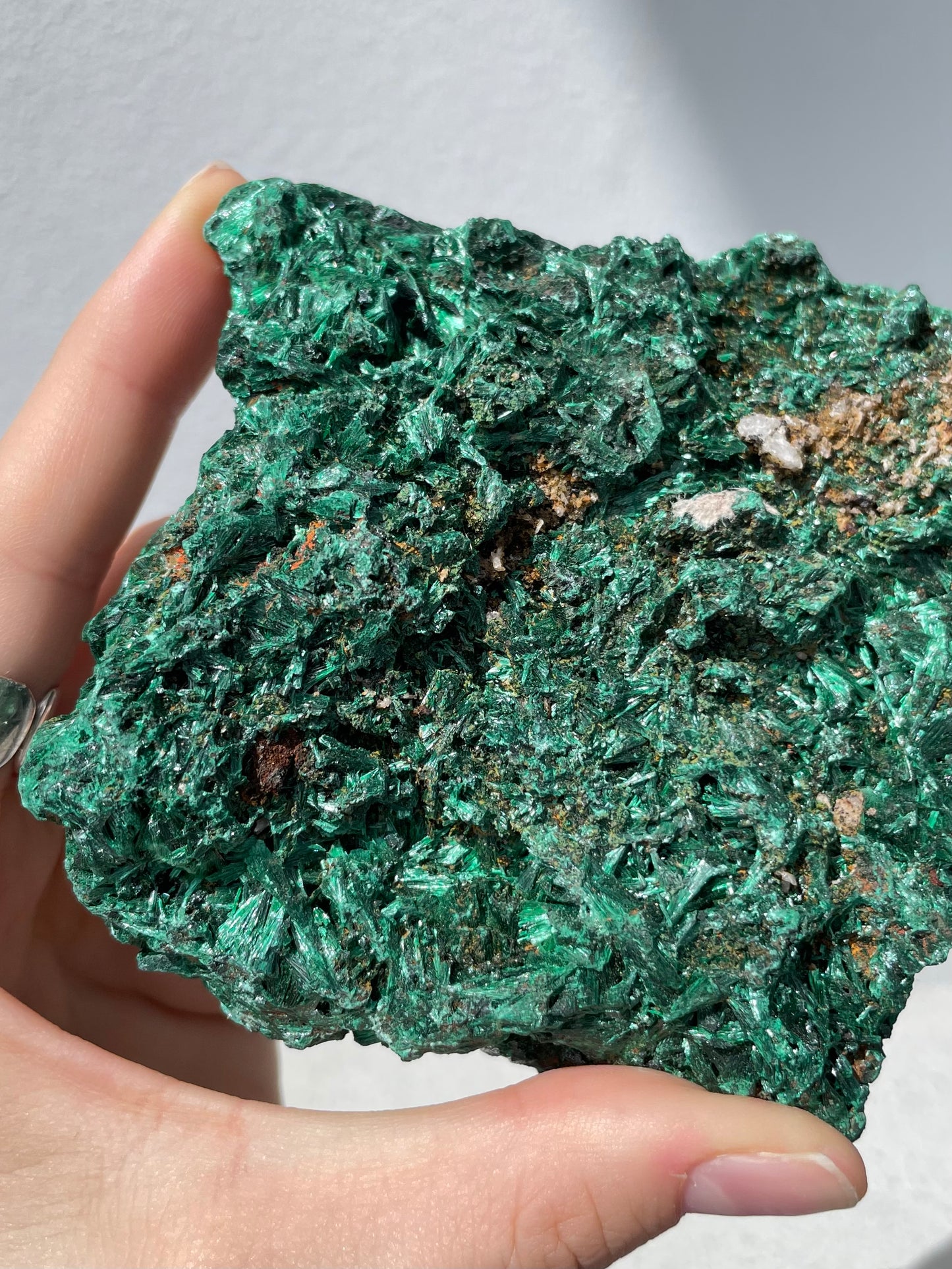 Raw Malachite ( B )