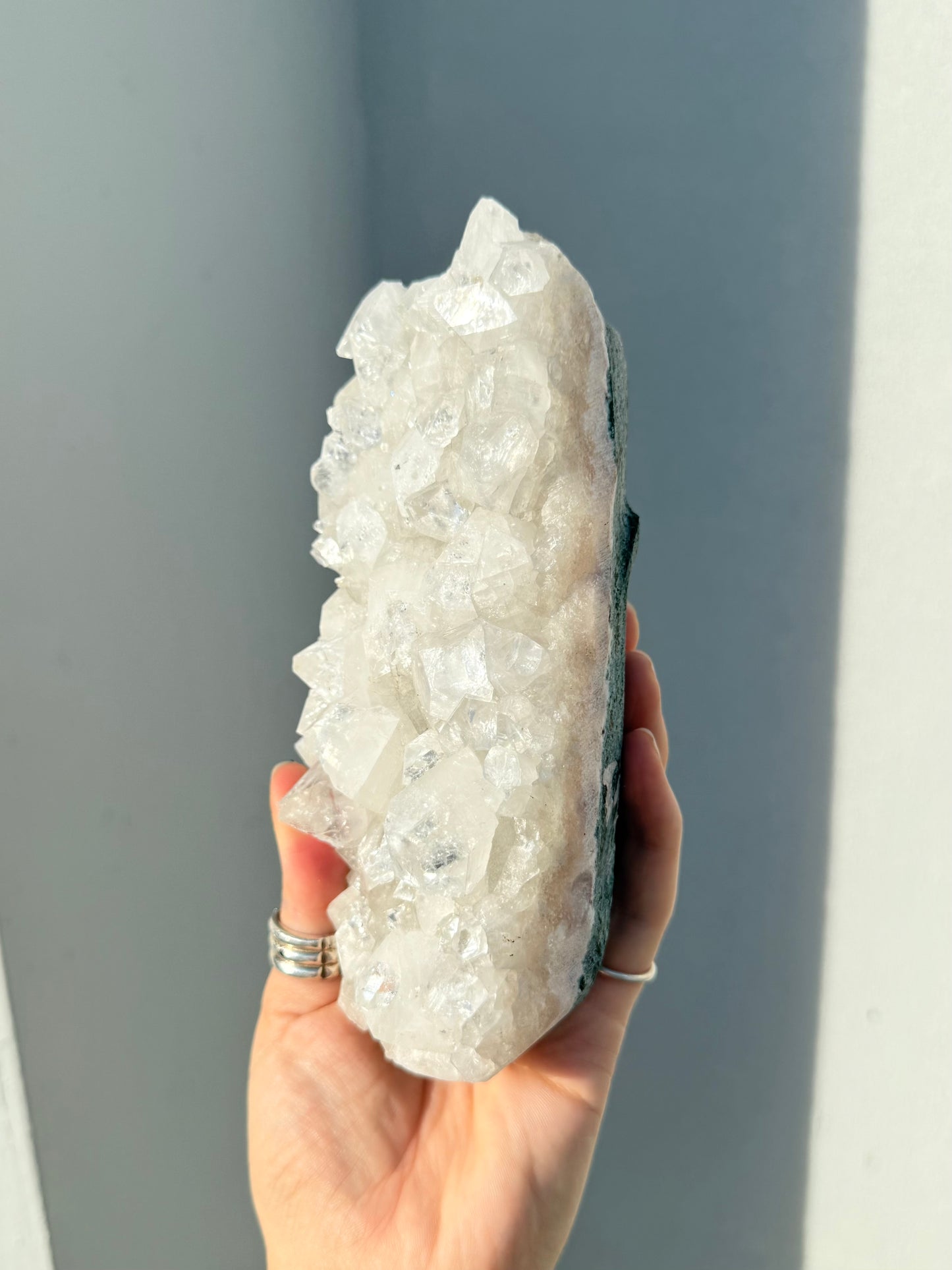 Apophyllite Cluster ( India )