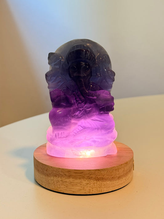 Fluorite Ganesha
