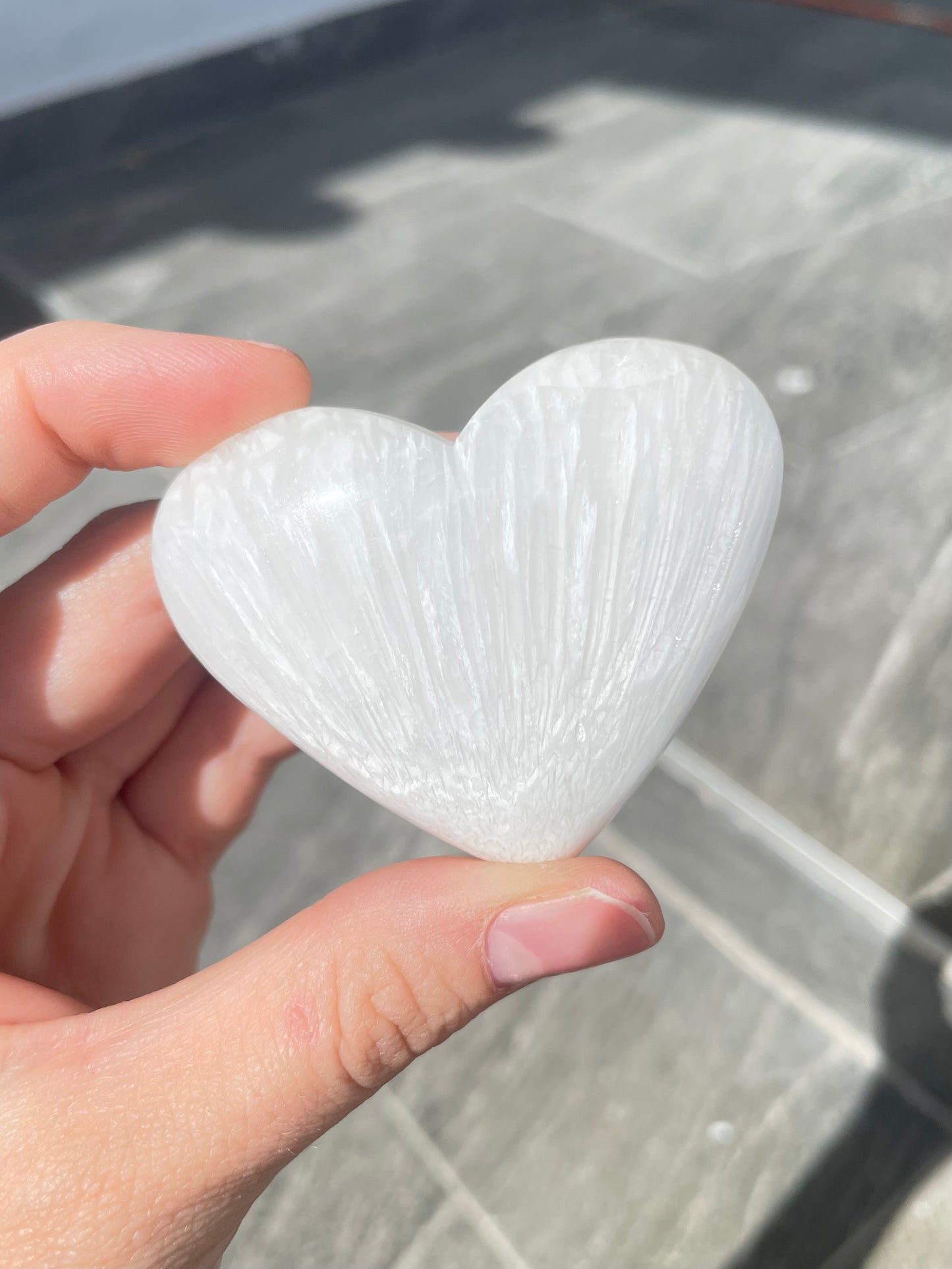 Scolecite Heart