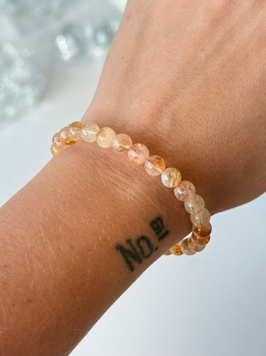 Citrine 6mm Bracelet / Pulsera de Citrino 6mm