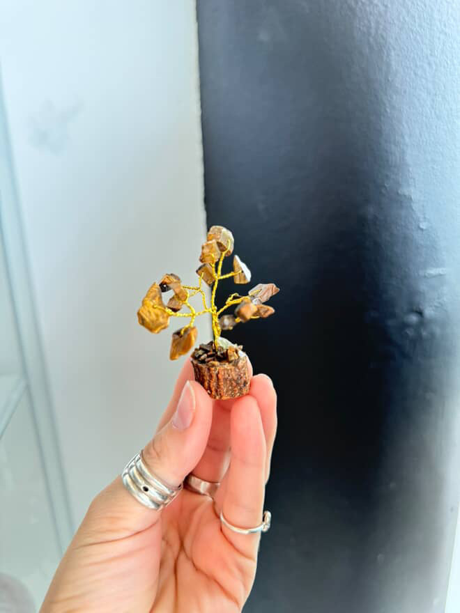 Tiger Eye Mini Tree
