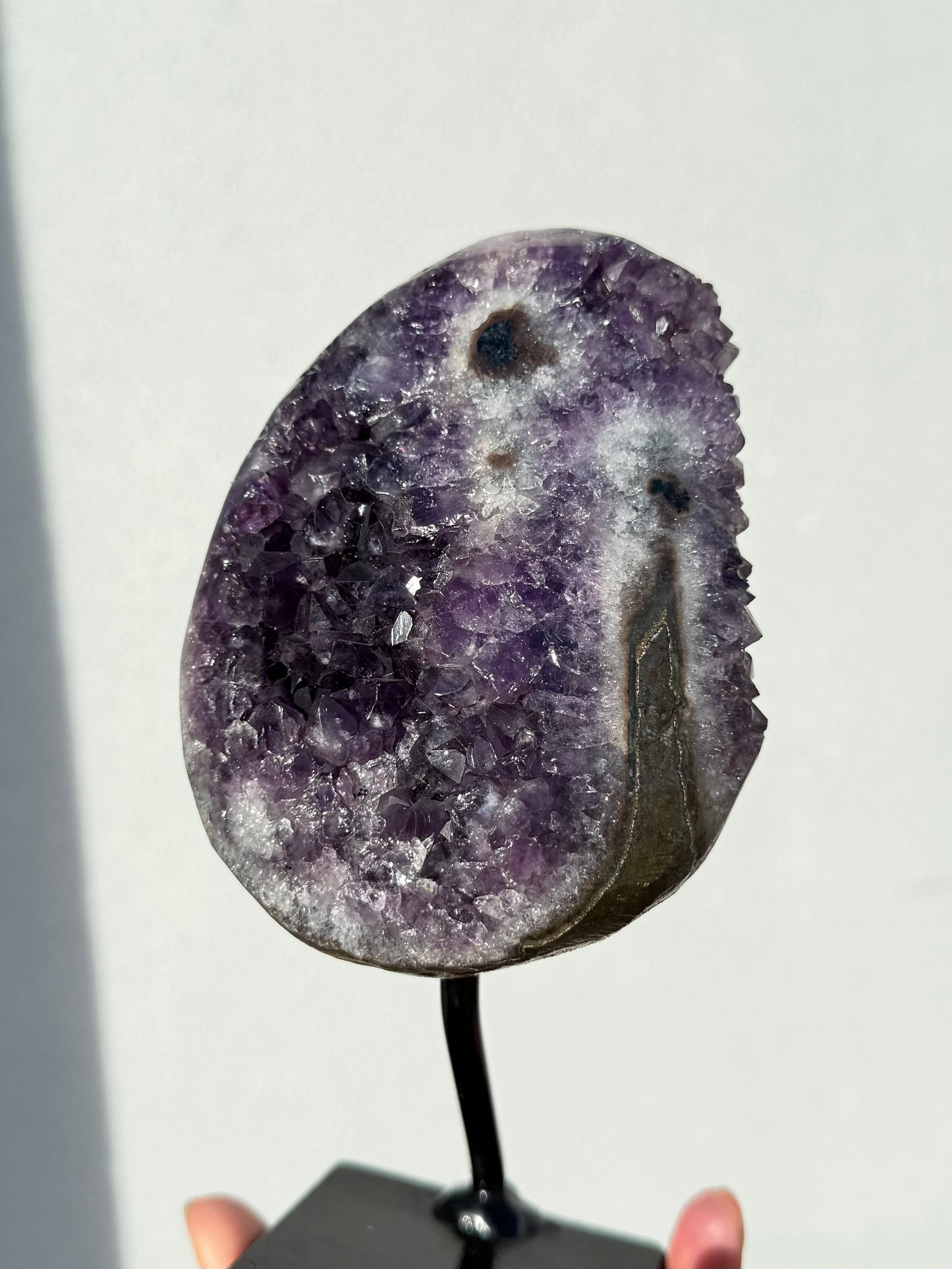 Amethyst On Stand ( Uruguayan )