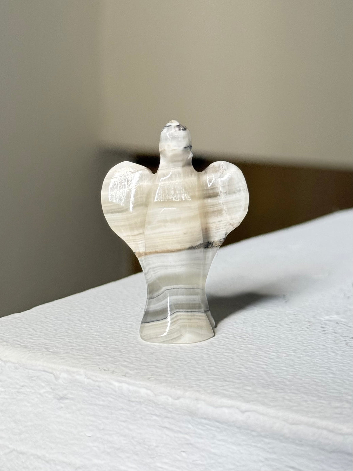 Zebra Aragonite Mini Angel / Mini Ángel de Aragonita Zebra