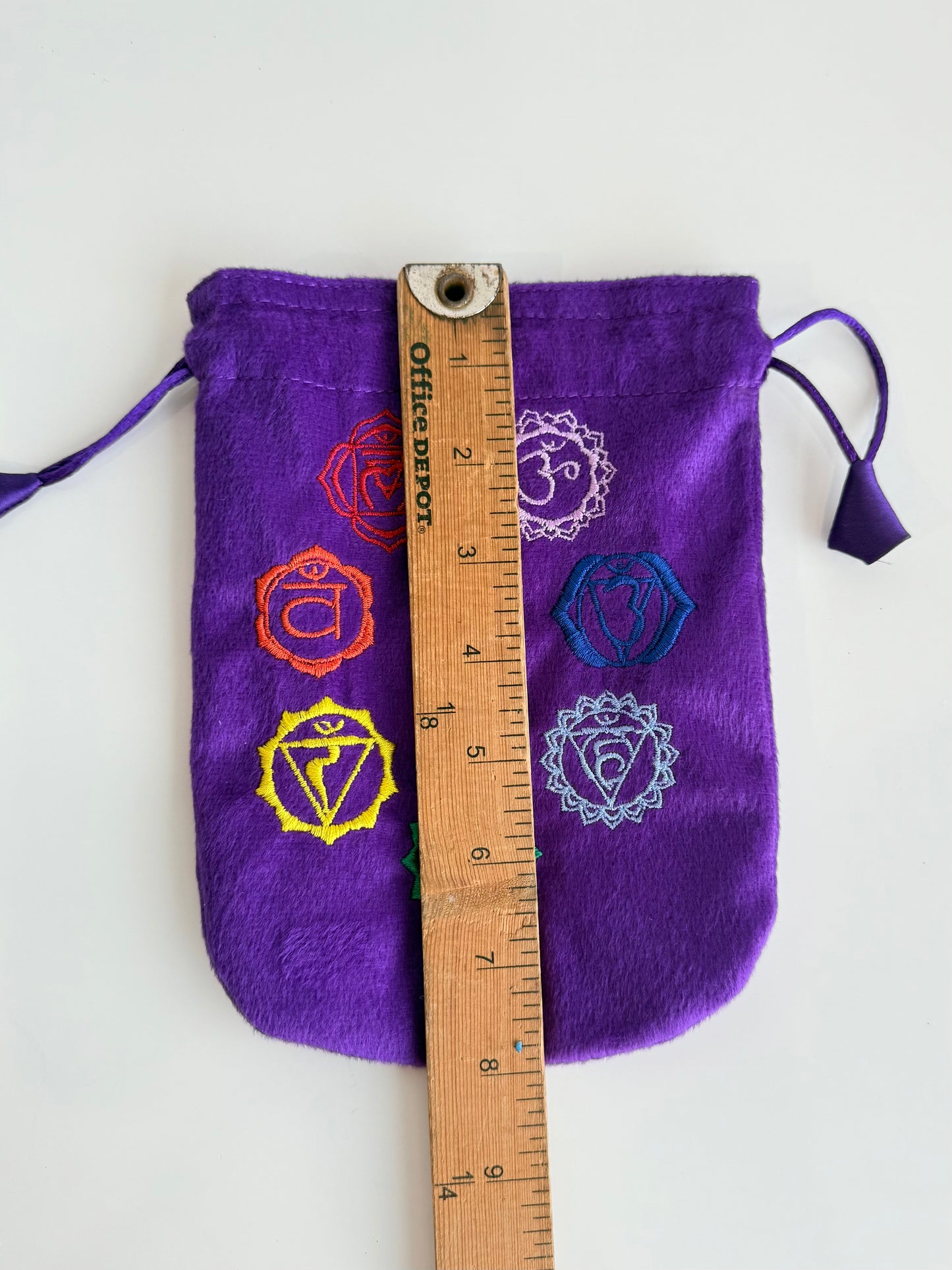 Chakra Purple Pouch