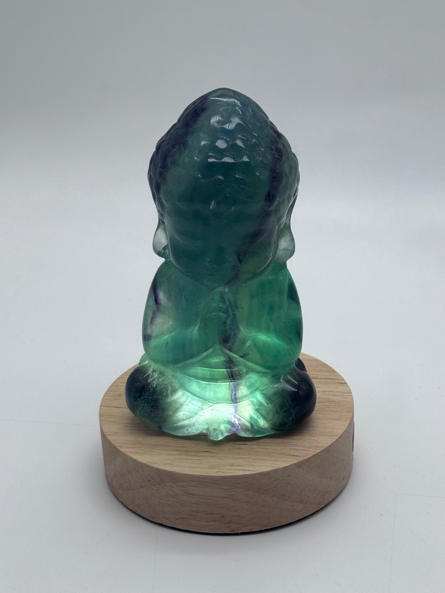 Fluorite Buddha