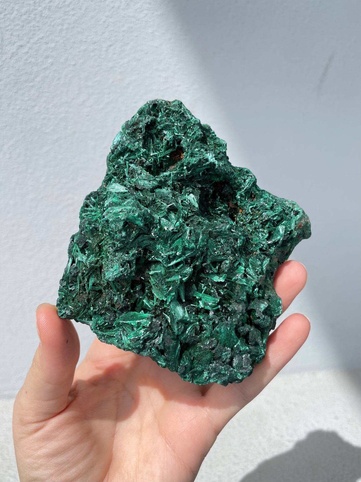 Raw Malachite ( B )