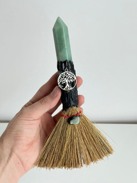 Green Aventurine Witches Broom