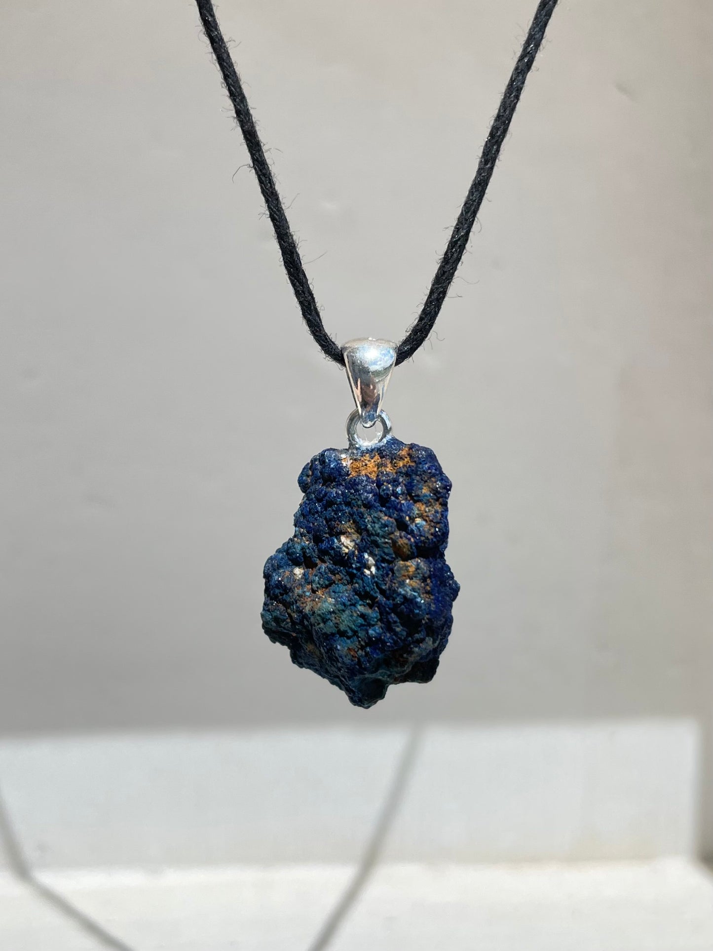 Azurite Pendant ( Silver 925 )