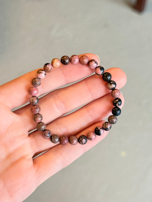 Rhodonite Bracelet 6mm