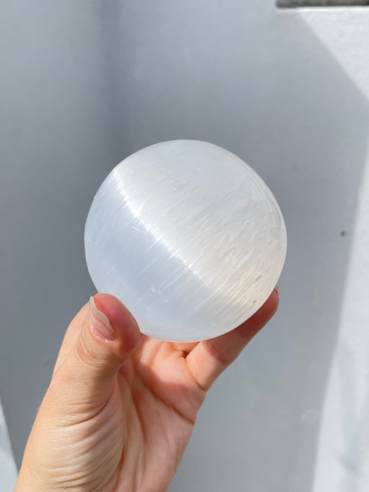 Selenite Sphere