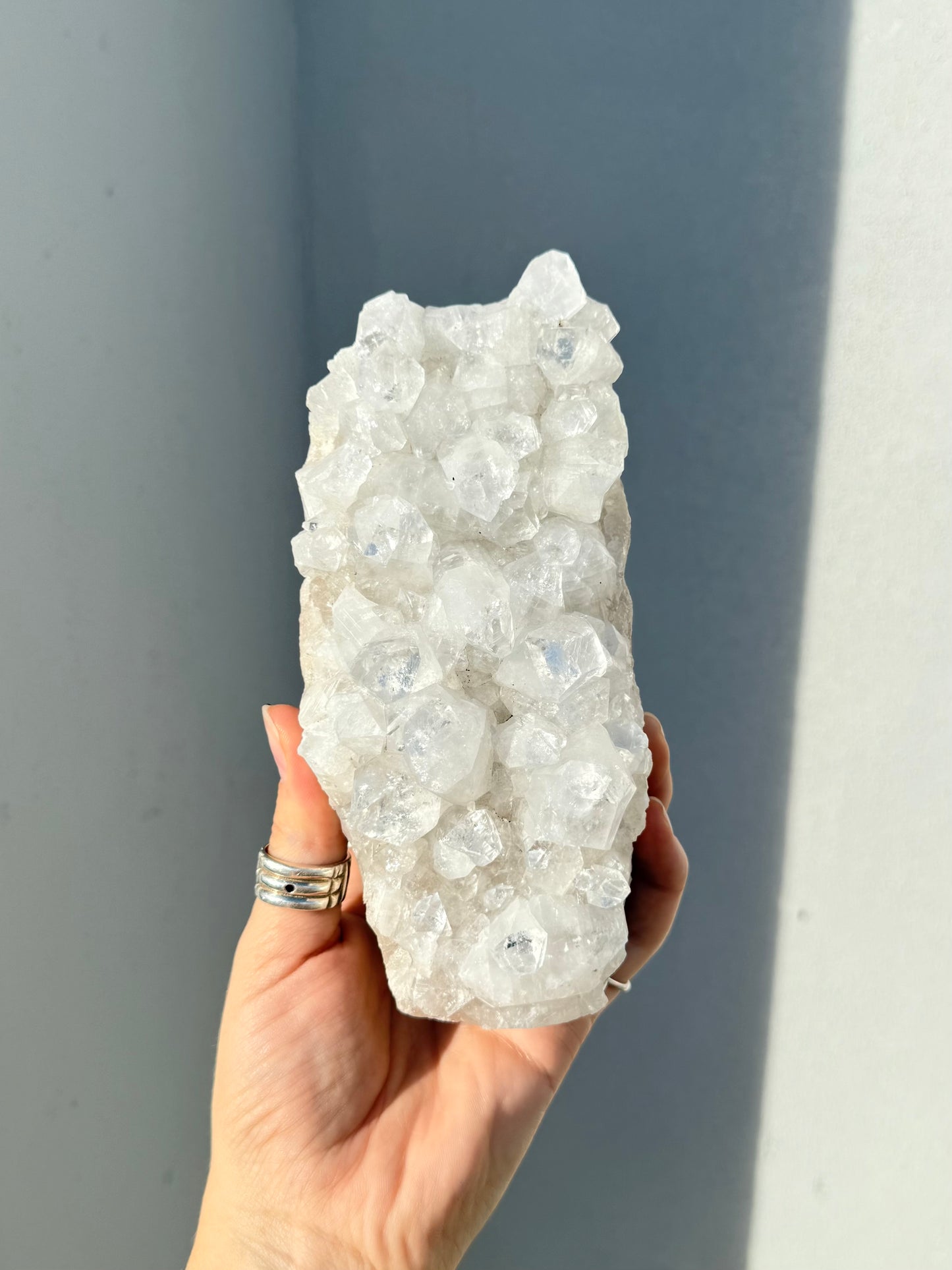 Apophyllite Cluster ( India )
