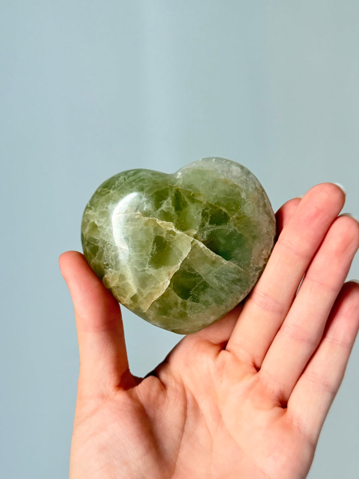 Fluorite Heart | Corazón de Fluorita