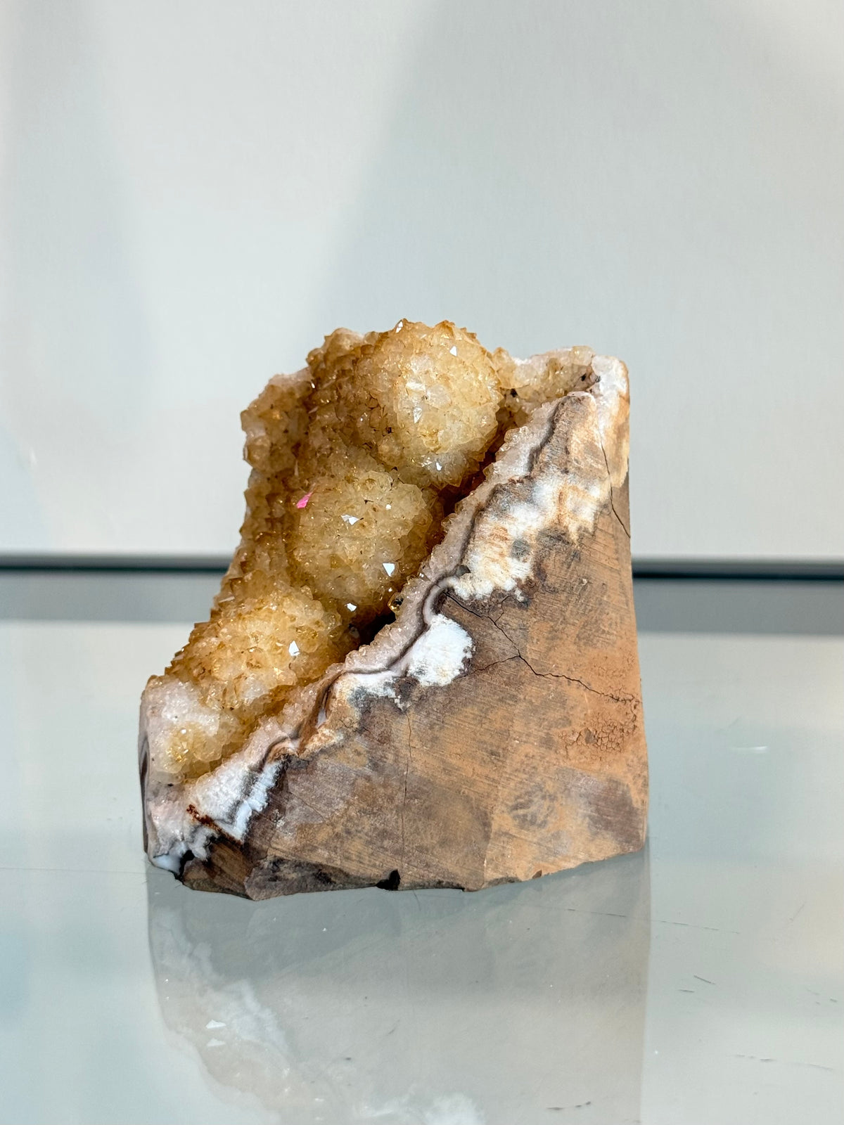 Treated Citrine Cluster / Cluster de Citrino Tratado