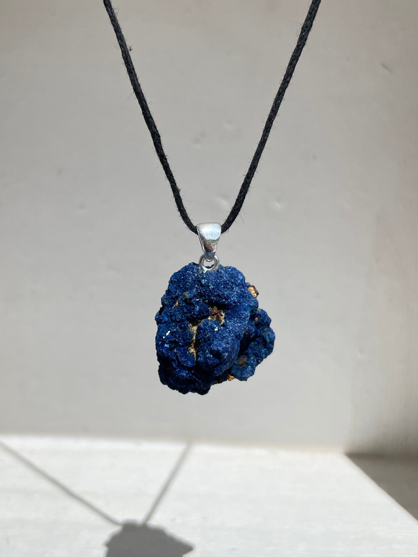 Azurite Pendant ( Silver 925 )