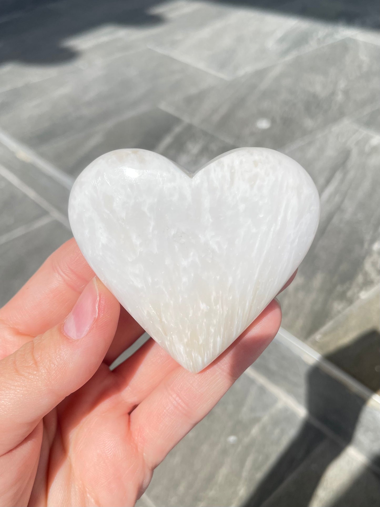 Scolecite Heart