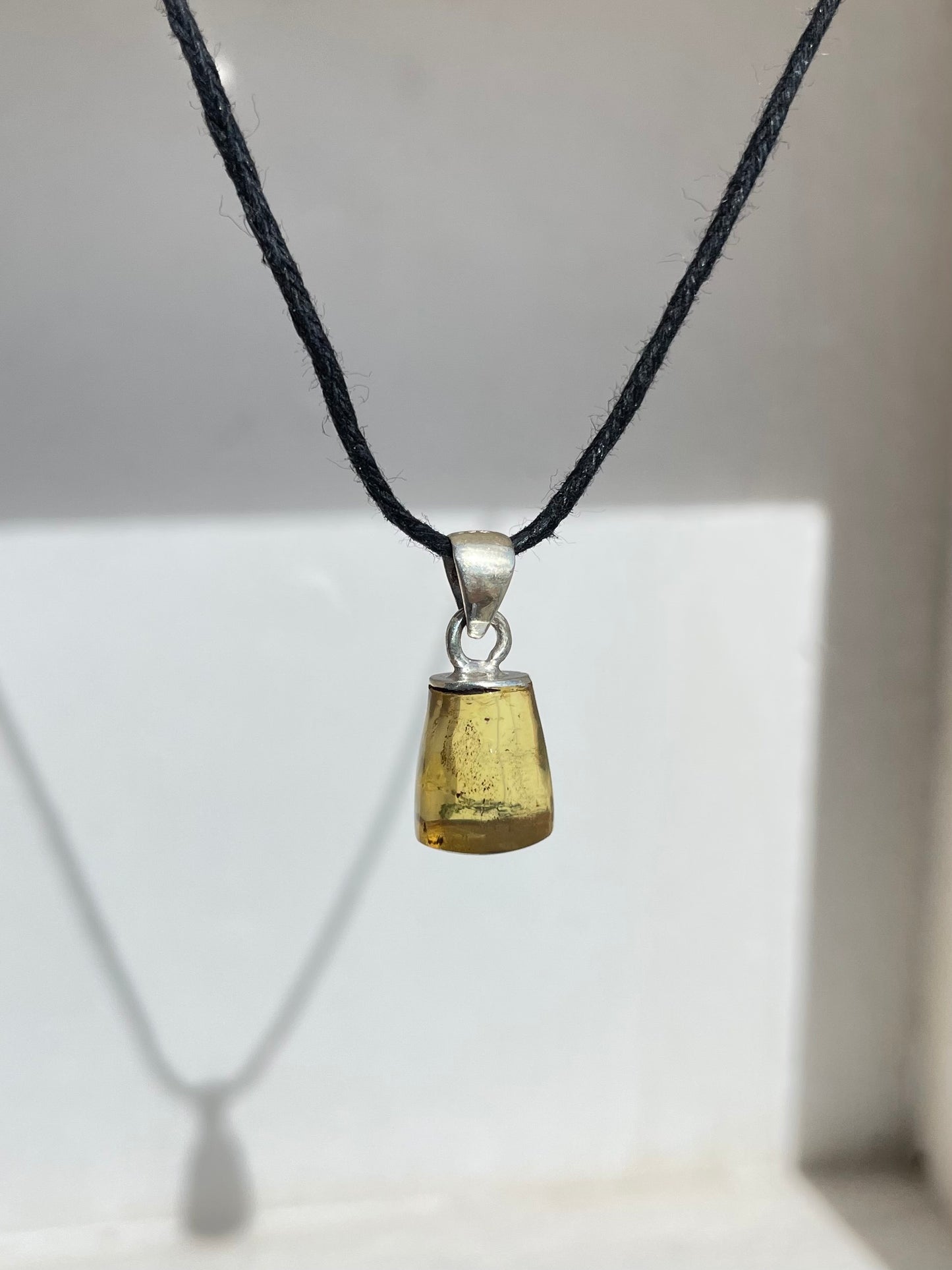 Amber Pendant ( Silver 925 )