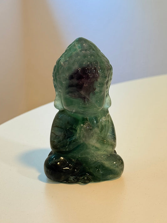 Fluorite Buddha