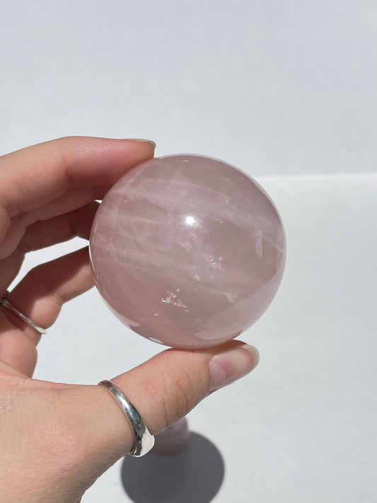 Rose Quartz Sphere