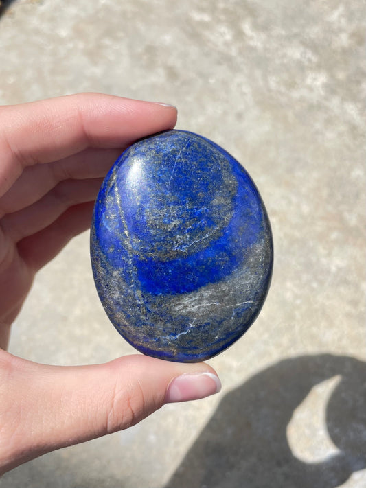 Lapis Lazuli Palm Stone