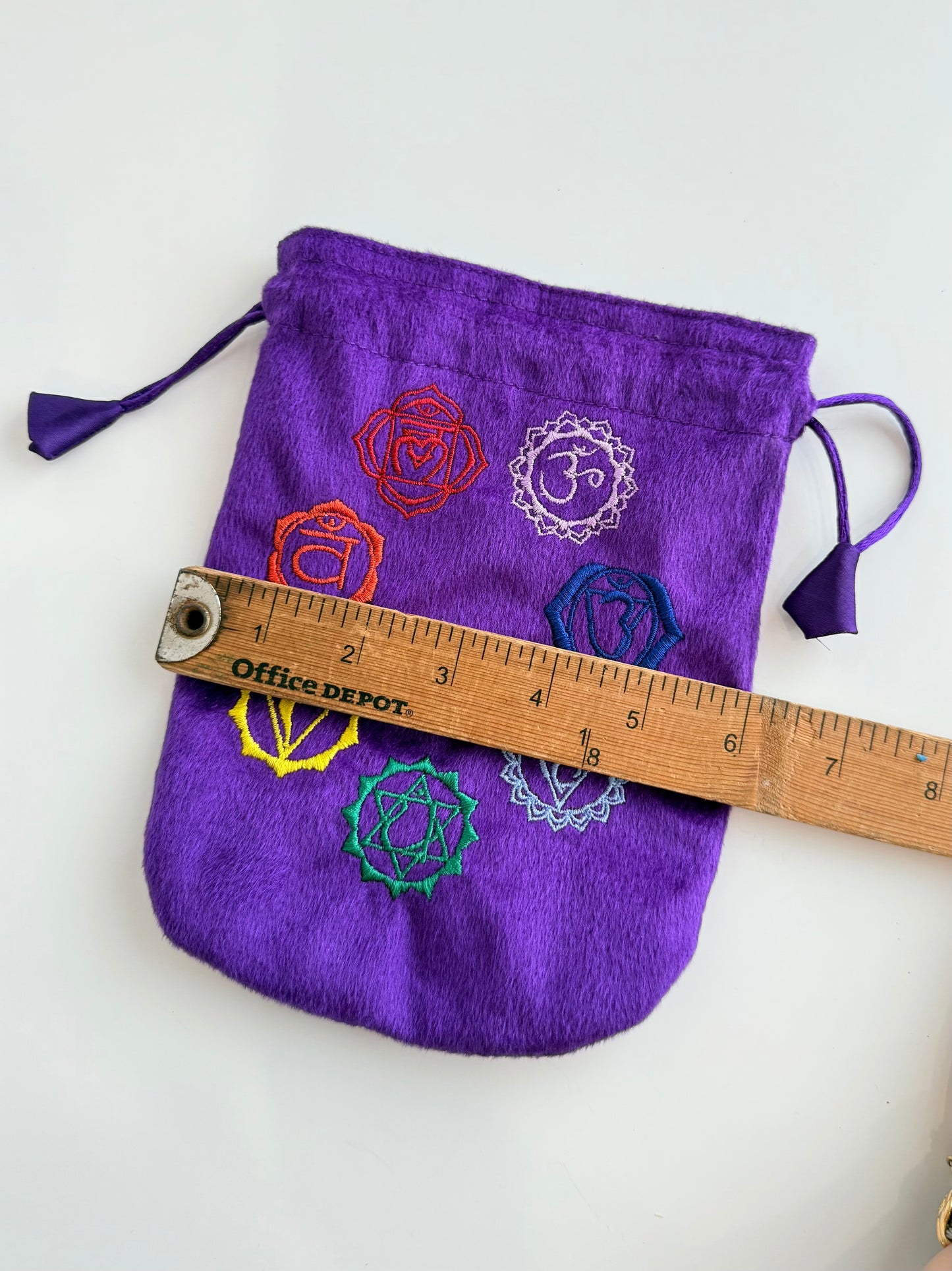 Chakra Purple Pouch