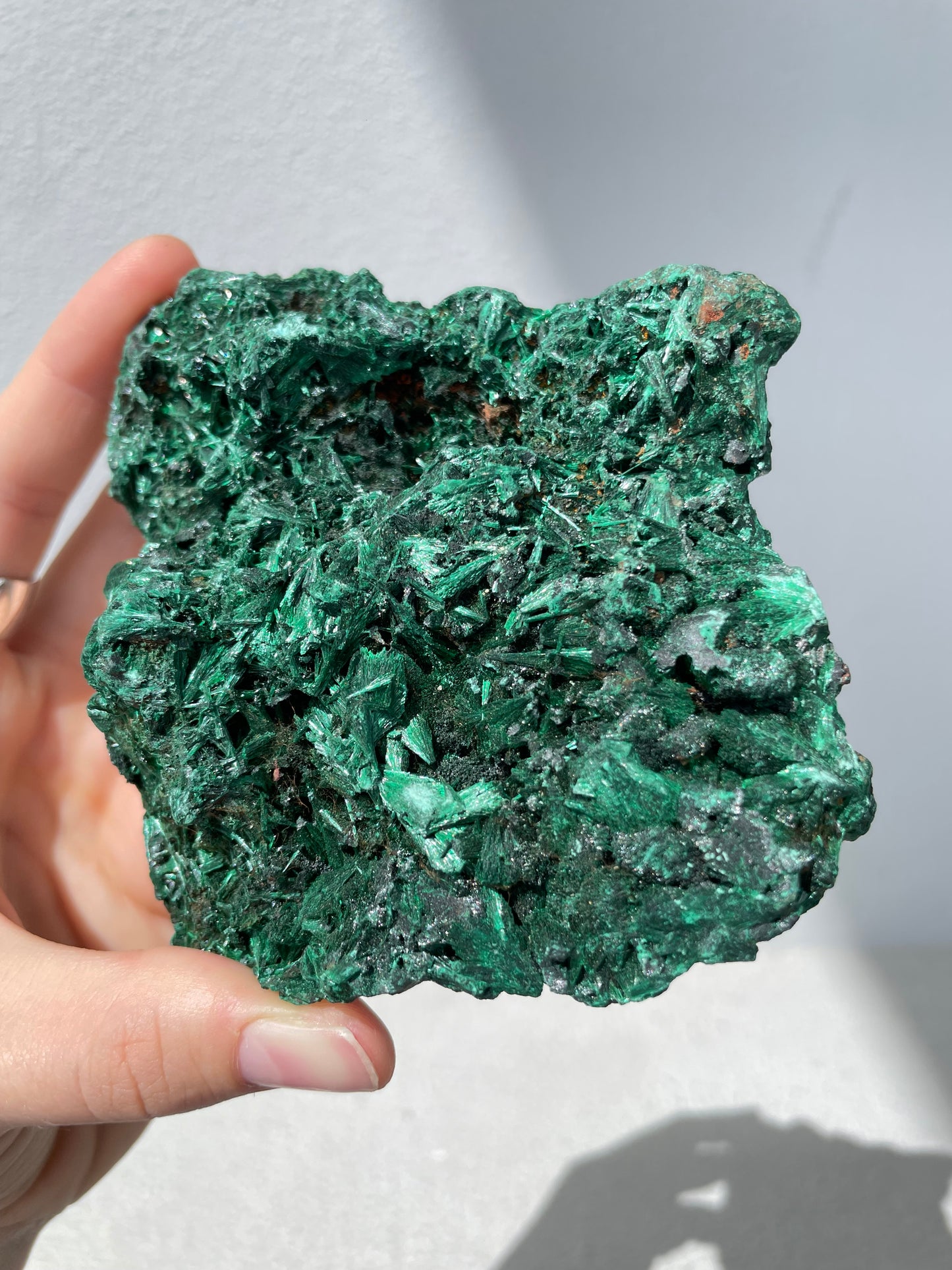 Raw Malachite ( B )