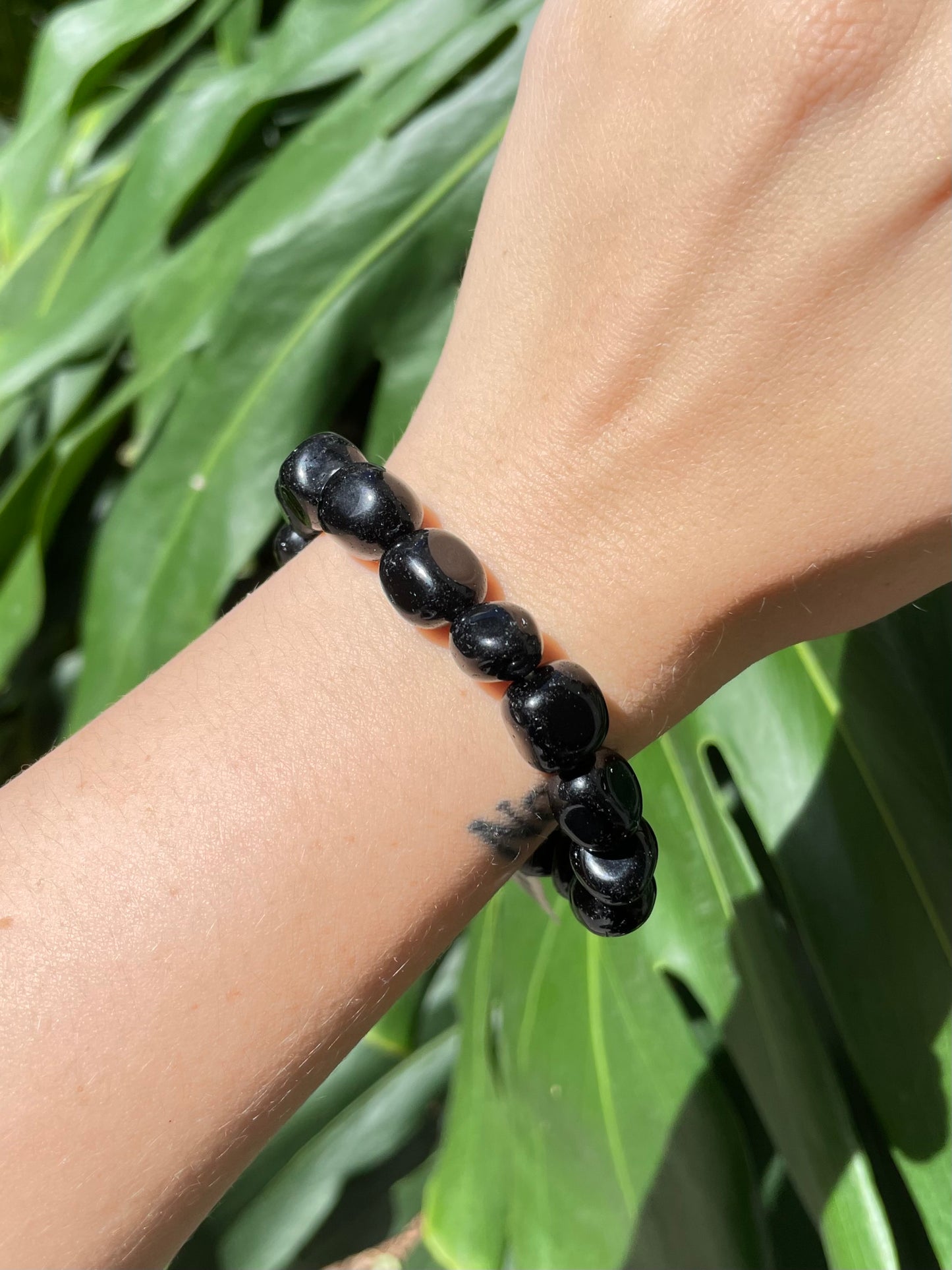 Black Obsidian Freeform Bracelet