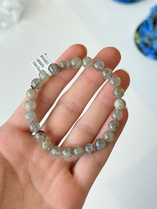 Labradorite 8mm Bracelet / Pulsera de Labradorita 8mm